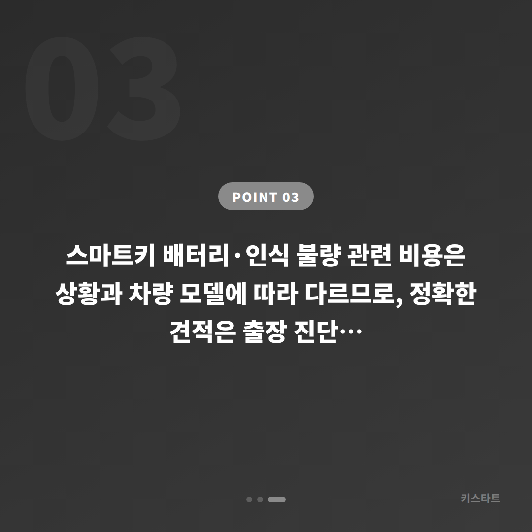 경상남도 양산시 수입차키 제작 전 스마트키 배터리·인식 불량 확인법 - 비용 참고