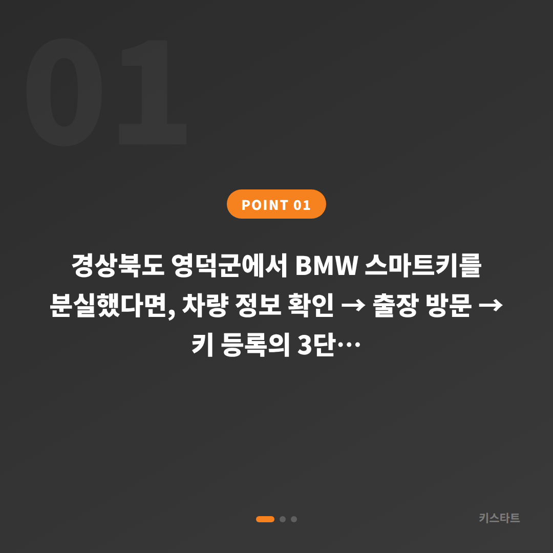 경상북도 영덕군 BMW 차키분실 수입차 키 제작 완벽가이드 - 상황 요약