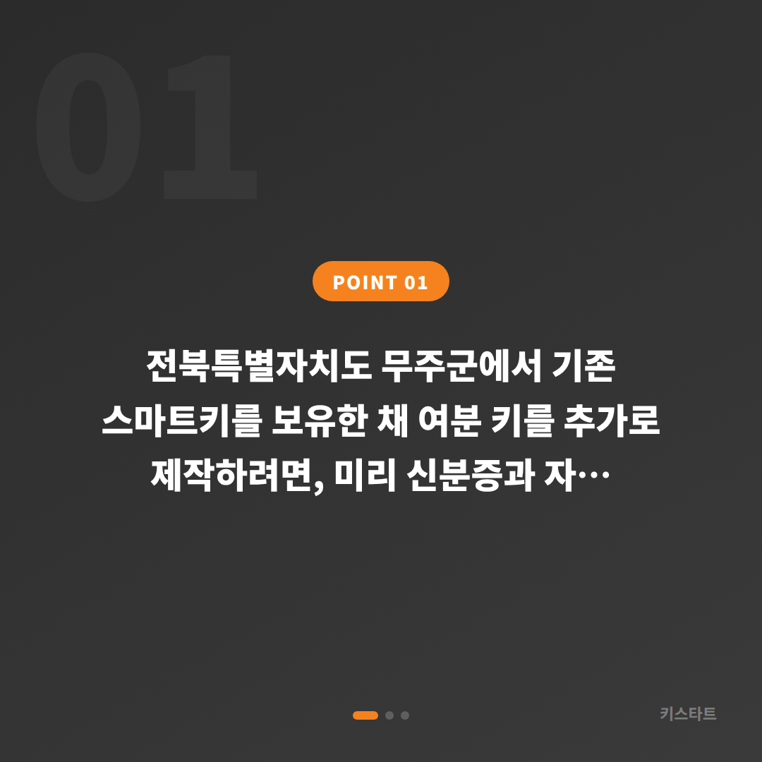 전북 무주군 수입차키 제작 분실 전에 여분 키 준비하기 - 상황 요약