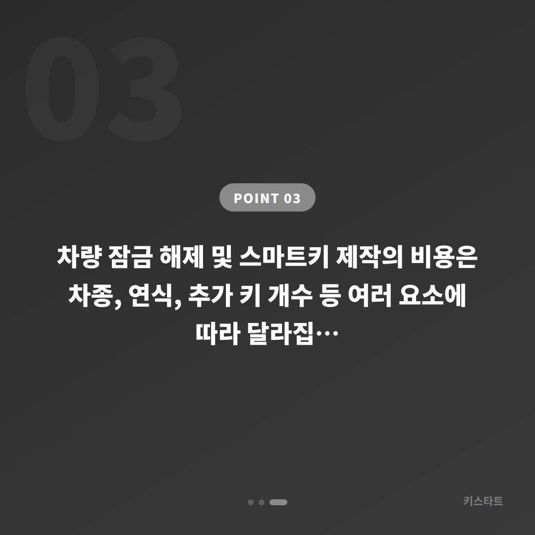 전라남도 보성군 예비키 없을 때 차량 잠금 해제, 수입차키 제작 - 비용 참고