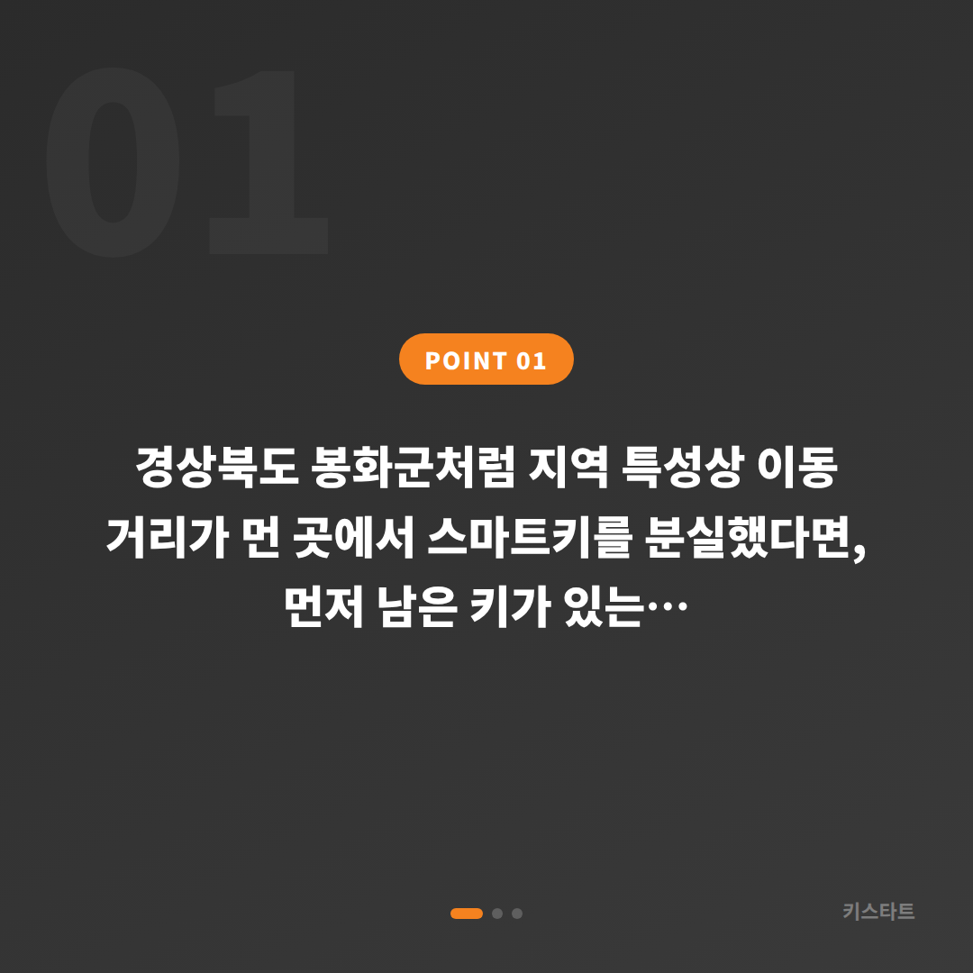 경상북도 봉화군 차키분실 수입차키 제작 스마트키 당일해결 - 상황 요약