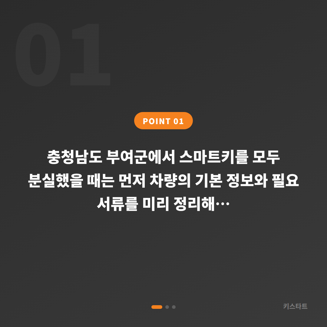 충청남도 부여군 차키분실, 분실 전 준비하면 빠르게 해결됩니다 - 상황 요약