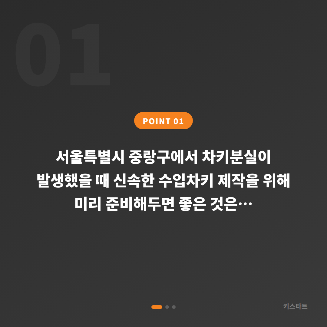 서울특별시 중랑구 수입차 차키분실 스마트키 제작, 분실 전 미리 준비할 것들 - 상황 요약