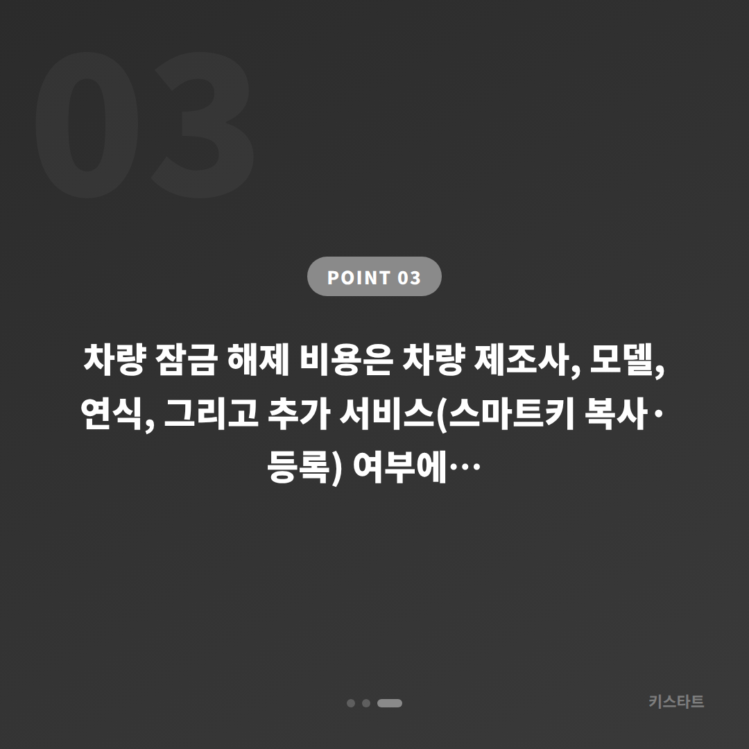 전라남도 완도군 수입차키 제작, 스마트키 분실 전 미리 알아두면 좋은 것 - 비용 참고