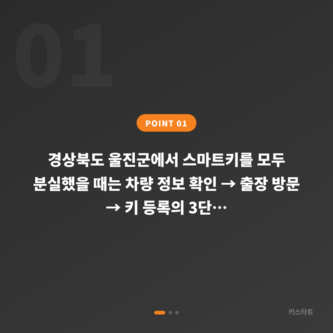경상북도 울진군 차키분실 | 스마트키 전체 분실 시 꼭 필요한 정보와 절차 - 상황 요약