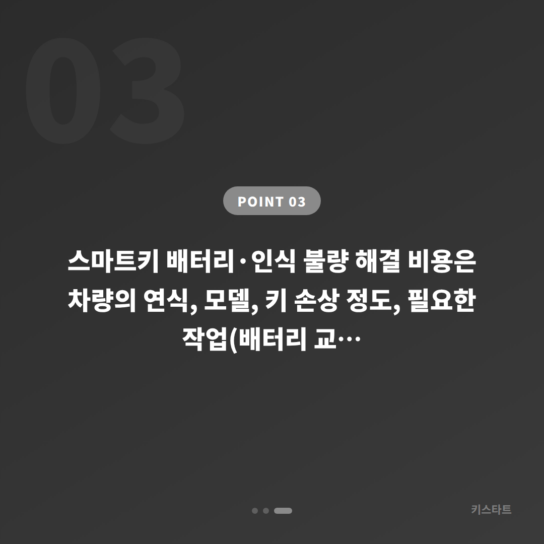 경상북도 의성군 수입차키 제작, 스마트키 배터리·인식 불량 출장해결 - 비용 참고