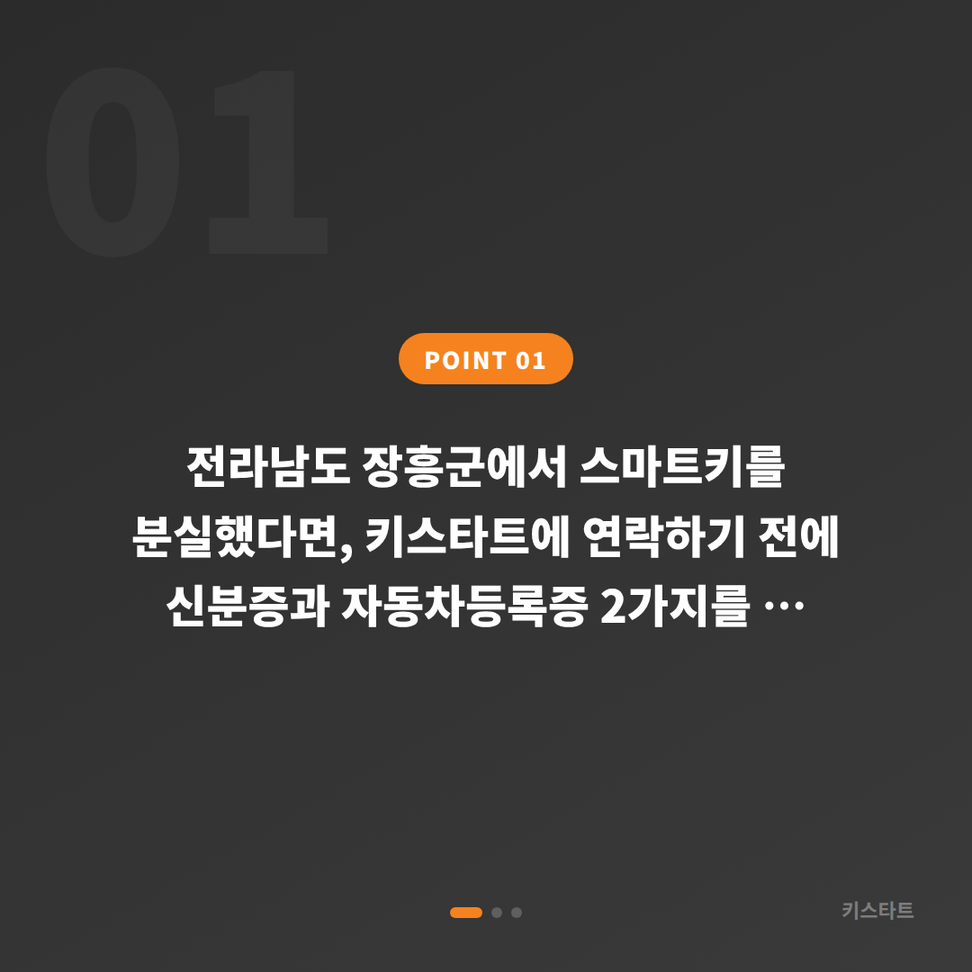 전라남도 장흥군 수입차 차키분실, 분실 제작 전에 준비할 것 - 상황 요약