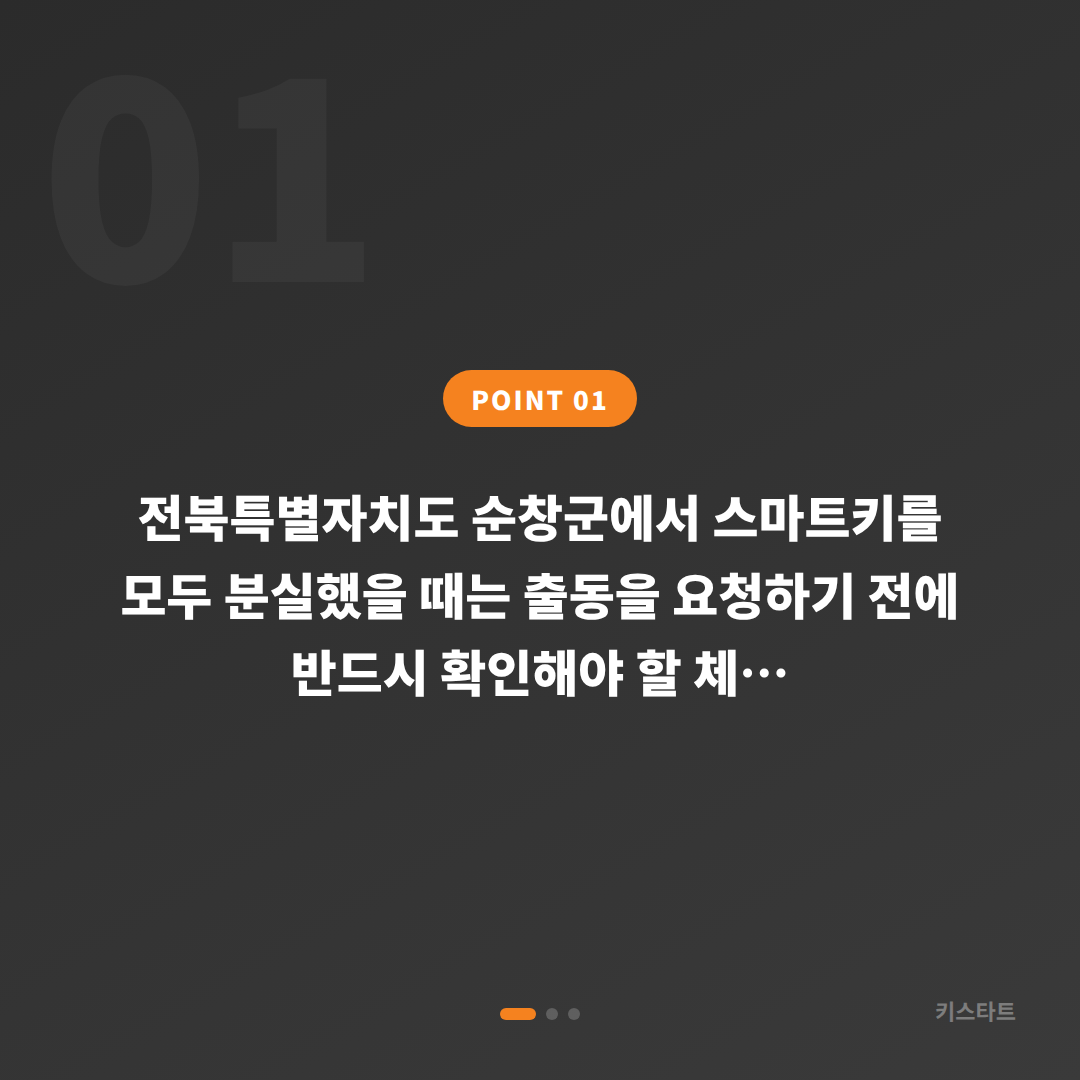 전북특별자치도 순창군 차키분실, 긴급 출동 요청 전 꼭 확인할 체크 포인트 - 상황 요약