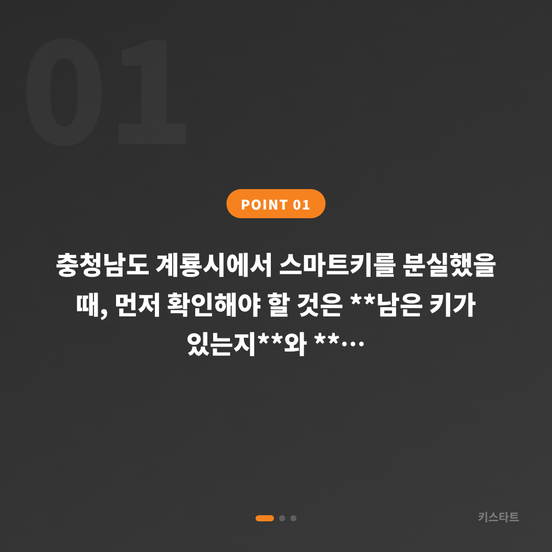 충청남도 계룡시 차키분실 수입차키 제작 당일 해결 가이드 - 상황 요약