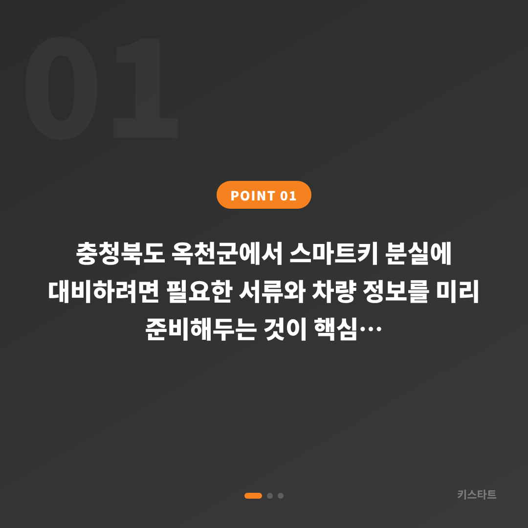 충청북도 옥천군 스마트키 분실 전 준비하는 수입차키 제작·배터리 관리 - 상황 요약
